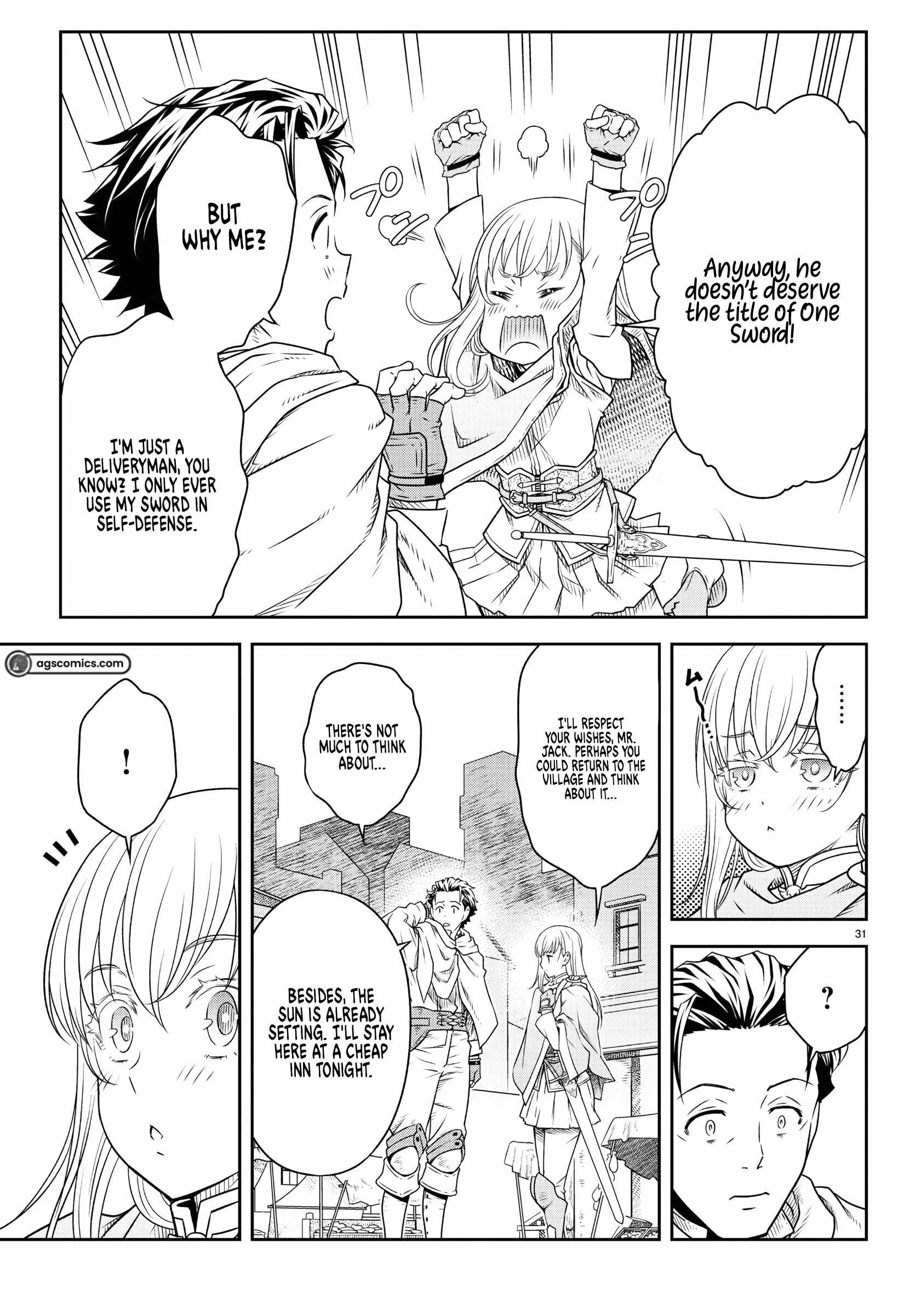 The Middle-aged Deliveryman Becomes an Invincible Swordsman as a Side Job Chapter 1 30